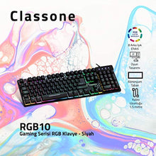 Classone RGB10 Q Gaming Keyboard