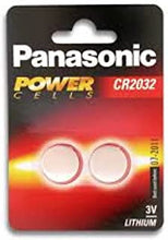 Panasonic CR2032 3V Cell Power Lithium Coin Battery (Twin Pack)