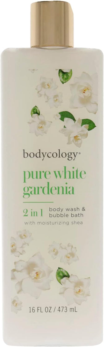 Bodycology Pure White Gardenia For Women 16 oz Body Wash