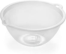 Addis Large 4 litre capacity Plastic Mixing Bowl, Clear