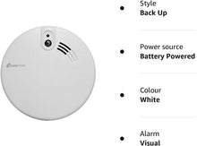 Kidde Firex KF20 Optical Smoke Alarm - Mains Operated with Battery Back Up