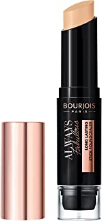 Bourjois Always Fabulous 24 Hour 2-in-1 Foundation and Concealer Stick with Blender, 200 Rose Vanilla