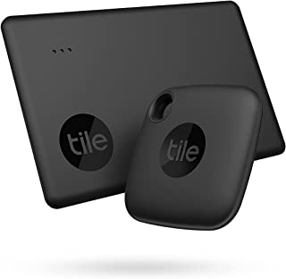 Tile Starter Pack (2022) Bluetooth Item Finder Set - 2 Pack (1 Mate, 1 Slim), Works with Alexa and Google Smart Home, iOS & Android Compatible, Find your Keys, Wallets, Remotes & More