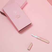 URBANER Electric Eyebrow Trimmer for Women, Small Battery Powered Pen-Shaped Facial Hair Remover, Painless for Face Chin Upper-Lip Neck Peach-Fuzz, MB-052