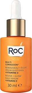 RoC - Multi Correxion Revive + Glow Vitamin C Daily Serum - Anti Wrinkle, Ageing and Skin Tone Treatment - Firming Moisturiser - 30ml