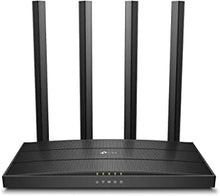 TP-Link AC1200 Wireless Dual Band Full Gigabit Wi-Fi Router, Wi-Fi Speed Up to 867 Mbps/5 GHz + 300 Mbps/2.4 GHz, 4+1 Gigabit Ports, Dual-Core CPU, Parental Control, Easy setup (Archer C6)