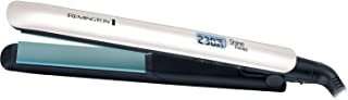 Remington Shine Therapy Advanced Ceramic Hair Straighteners with Morrocan Argan Oil for Improved Shine - S8500, Black/ Silver