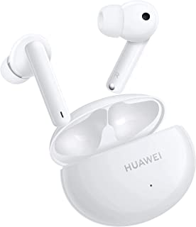 HUAWEI FreeBuds 4i - Wireless In-Ear Bluetooth Earphones with Comfortable Active Noise Cancellation, Fast Charging, Long Battery Life, Crystal Clear Sound Dual-Mic Earbuds, Ceramic White