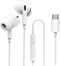 USB C Headphones,Type C Earphones In-Ear Wired Headphones with Mic and Volume Control,HiFi Stereo Noise Cancelling Earbuds Compatible with Samsung S20,Huawei P30/Mate 30,Google Pixel 4XL,One Plus 5 6T