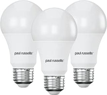 paul russells E27 Edison Screw LED Bulbs - Pack of 3 - 15W 100W Equivalent 1521LM Lumens 3000K A60 ES GLS - Super Bright Energy Saving Incandescent Light Bulbs Non-Dimmable - Warm White Frosted Ball