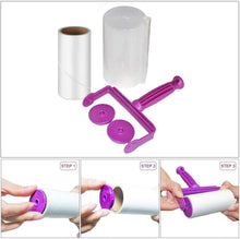 Mr Hsiung & Mrs Yin Lint Rollers for Pet Hair, Clothes Roller, Lint Roller for Clothes, Extra Sticky Lint Remover Brush, Pet Hair Remover, 1 Roller + 5 Refills, 300 Sheets Total