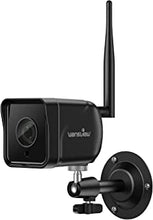 Wansview Security Camera 1080P IP66 Waterproof Outdoor WiFi Home Surveillance Camera, 2 Way Audio, APP Notification, SD Card Storage, ONVIF&RTSP Protocol supported, Works with Alexa W6 (Black)