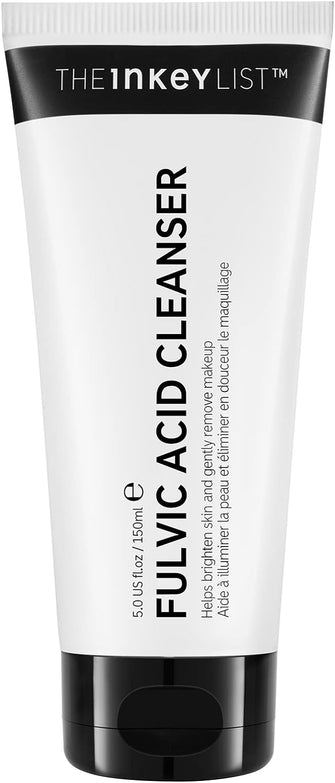 The INKEY List Fulvic Acid Brightening Cleanser to Brighten Skin and Gently Remove Makeup 150ml