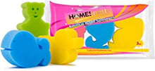 HOMESmith - Animal Shape Bath & Shower Sponge - Luxuriously Soft Exfoliating Sponge - Foam Sponges For Kids