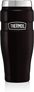 Thermos 101556 Stainless King Travel Tumbler 470ml Matt Black