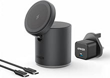 Anker Wireless Charger (MagGo), 623 2-in-1 Wireless Charging Station with 20W USB-C Charger, For iPhone 13/12 Series, AirPods Pro (Interstellar Gray)