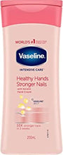 x4 Vaseline Intensive Care Healthy Hands and Stronger Nails with Keratin 200ml