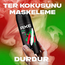 Ax Mens Deodorant & Bodyspray Africa 48 hours Impressive Fragrance 150ml