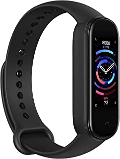 Amazfit Band 5 Sports Watchband with Alexa Built-in, 15-Day Battery Life, Blood Oxygen, Heart Rate, Sleep Monitoring Fitness Tracker, Always-On Display, Music Control, Water Resistant, Black