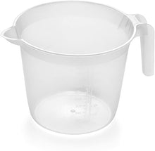 Addis 518007 Measuring and Mixing Jug with Handle, Transparent, 2 L