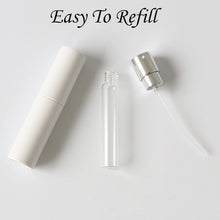 Portable Mini Refillable Perfume Atomizer Bottle, Empty Spray Bottles Atomizer Perfume Bottle Small Twist Type Travel Bottles Travel accessories for Perfumes/Aftershave/Misting (10ml 2 Pack)