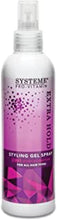 SYSTEME® 2 in 1 Styling Gel Spray Extra Hold 250 ml