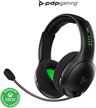 PDP Gaming LVL50 Wireless Headset with Mic for Xbox One, Series X|S - PC, Laptop Compatible - Noise Cancelling Microphone, Bass Boost, Lightweight, Soft Comfort Over Ear Headphones - Black