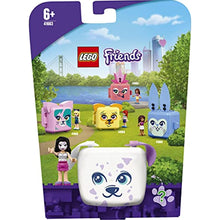 LEGO Friends Emma's Dalmatian Cube 41663 Construction Set for Kids Loving Animal Toys (41 Pieces)
