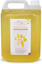 Cosmetic Grade Sweet Almond Oil GMO Free, Vegan, 5 litres