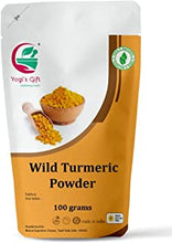 Kasturi Turmeric Powder for Face | 100g | Wild Turmeric Powder | Curcuma Aromatica | Amba haldi | Aka Kasthuri Manjal Powder | Turmeric Face Mask | Get clear and Glowing Skin Naturally | Yogi's Gift®