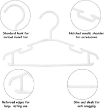 Baby Hangers Baby Coat Hanger Toddler Hangers Baby Hangers for Clothes White Childrens Coat Hangers Baby Clothes Hanger 40 Pack