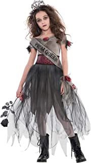 amscan 997904 Girls Prom Queen Zombie Halloween Fancy Dress Costume Age 8-10 Years