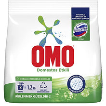 OMO Dust Laundry Detergent Domestos Effective The Toughest Stamps Effective In First Washing 1.2KG 8 Washer 1pcs