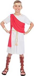 amscan 9904457 Boys Roman Toga Boy Book Week Fancy Dress Costume Age 8-10 Years