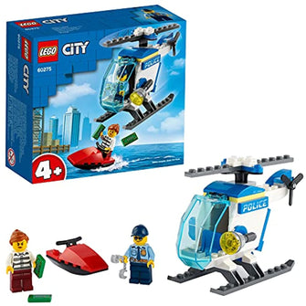 Lego City Police Helicopter Construction Set; A great police helicopter toy 60275 (51 pieces)