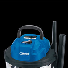 Draper 90107 230V 1250W 15L Wet and Dry Vacuum Cleaner