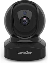 wansview WiFi IP Baby Camera, 1080P Wireless Home Security Camera Q5 for Baby, Elder, Pet Camera Monitor with APP Notification, 2-Way Audio Night Vision Pan Tilt Zoom, Works with Alexa (Black)