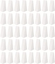 kuou 40pcs Nail Art Sponges, Triangle Make Up Sponges Cosmetic Sponge Wedges, Triangle Shape Makeup Foundation Beauty Tool