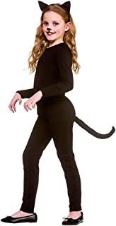 Girls Black Cat Fancy Dress Costume - Medium (5-7 Years)