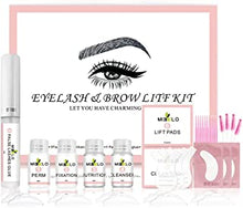 2 In1 Eyelash and Brow Lamination Kit,Professional Eyelash Eyebrow Lift Kit,DIY Perm Kit for Lashes Brows,Semi-Permanent Curling Perming Wave Suitable For Home Salon Use