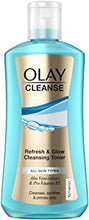 Olay Cleanse Refresh & Glow Cleansing Toner, All Skin Types, 200 ml