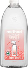 Method Antibacterial Spray Refill, All Purpose Cleaner, Peach Blossom, 2 L