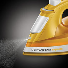Russell Hobbs Steam Iron Mango (Automatic And Variable Steam  Extra Steam Spray 90 G / Min, 240 Ml Water Tank, Ceramic Base, 2400 W) Iron Light & Easy 24800-56