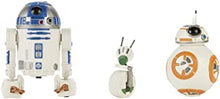 Star Wars Galaxy of Adventures R2-D2, BB-8, D-O Action Figure 3-Pack, 5-Inch Scale Droid Toys with Fun Action Features, Kids Ages 4 and up