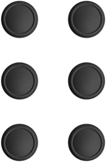 Skull & Co. Replacement Joystick Covers for Nintendo Switch and Switch OLED (Repair Parts) (Black)