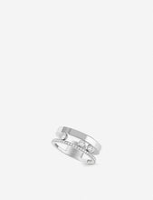 Move Romane 18ct white-gold and diamond ring