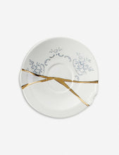 Kintsugi N1 porcelain coffee cup and saucer