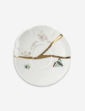 Kintsugi N2 porcelain coffee cup and saucer