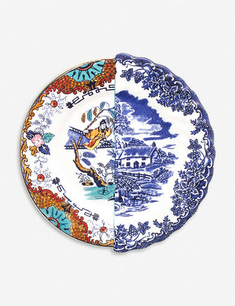 Hybrid Valdrada printed porcelain fruit plate 20cm