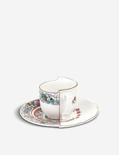 Tamara Hybrid porcelain coffee cup and saucer